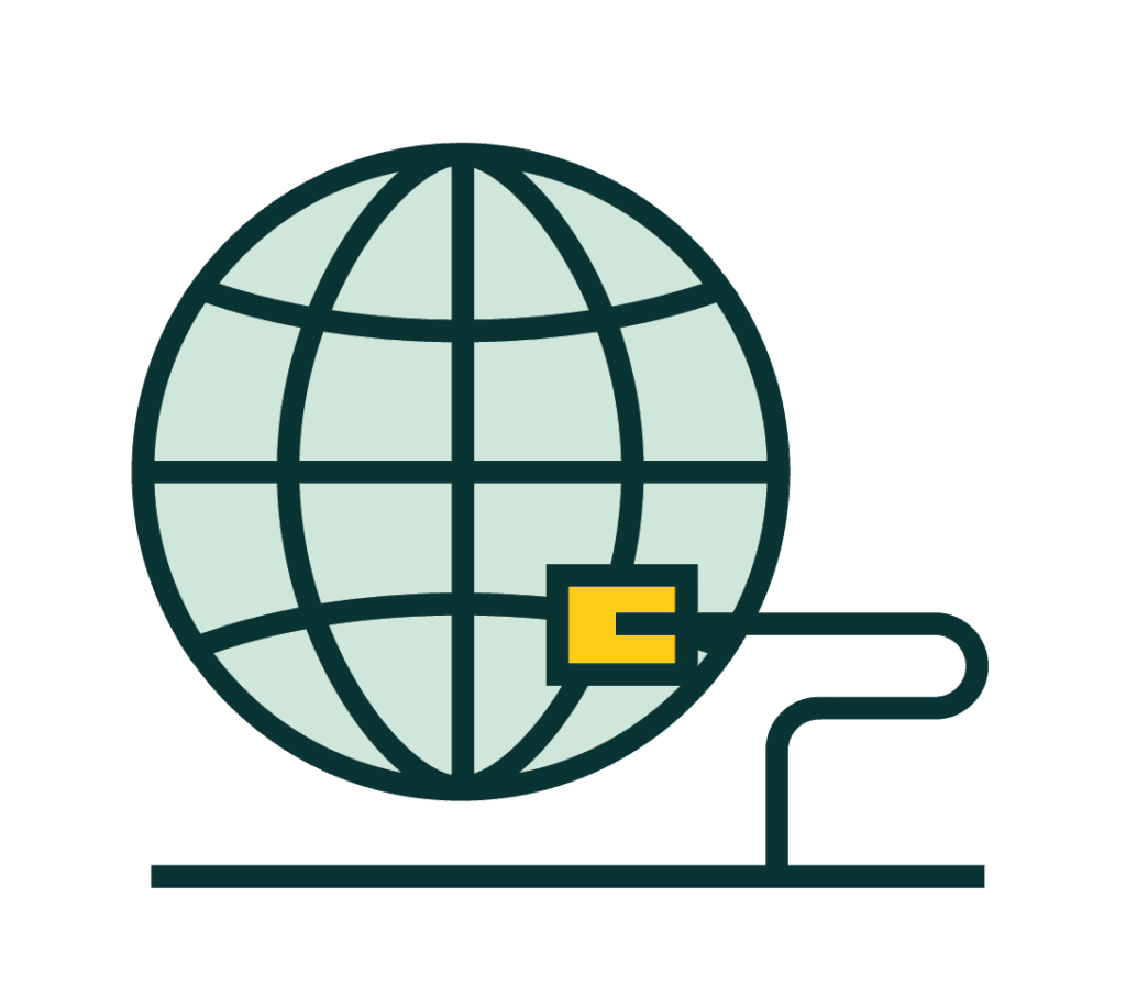 Internet icon — DigiKoder