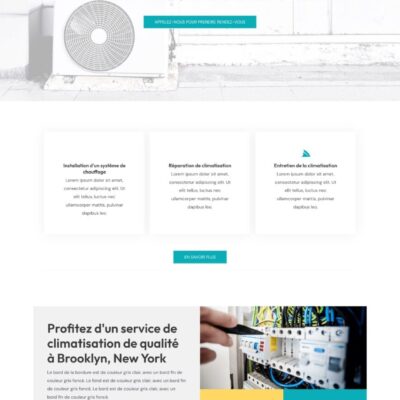 Modèle site plombier — DigiKoder